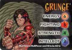 Grunge 4-Grid Character Card